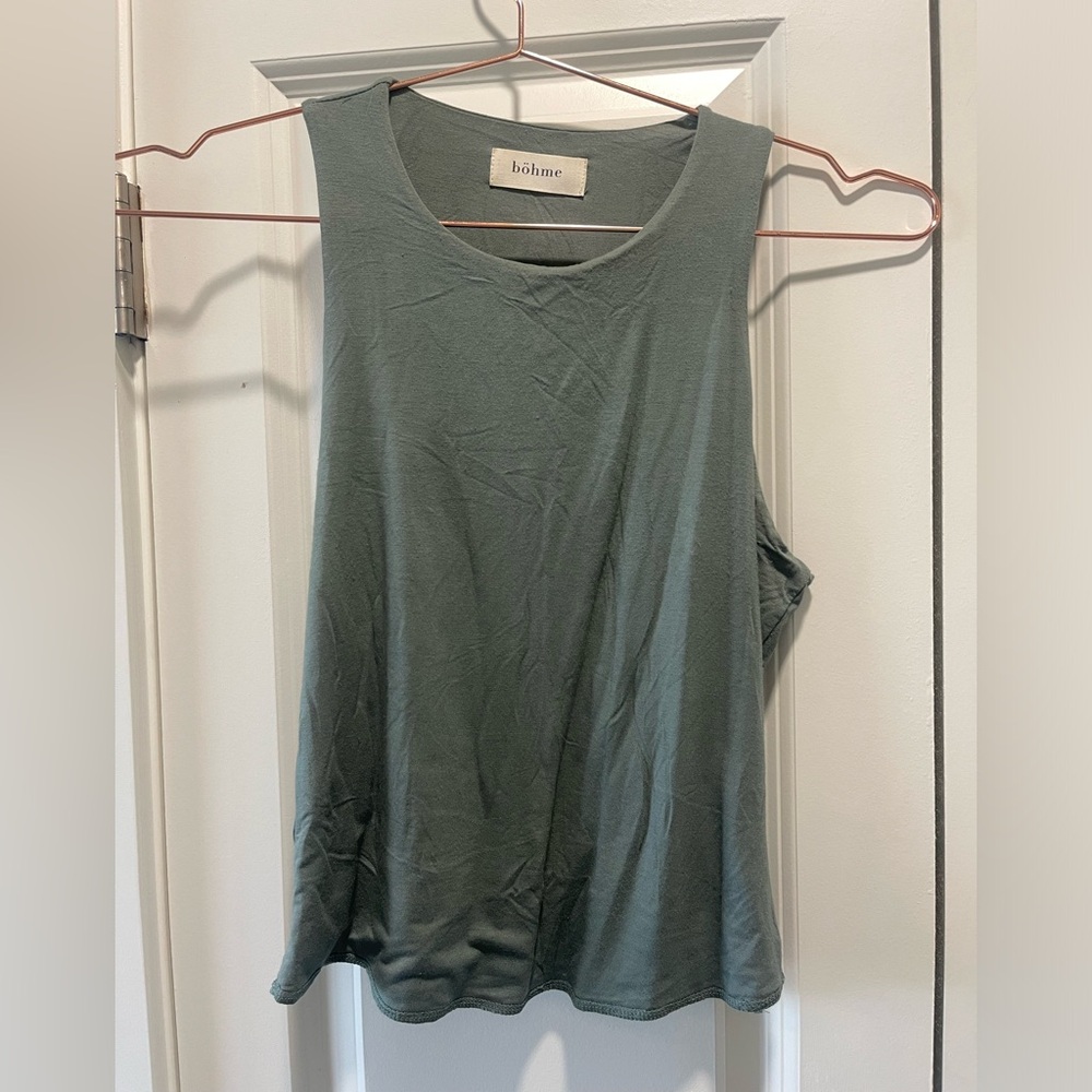 Bohme Sage Green Tank Top